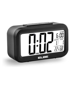 Reloj Despertador ELBE RD-668 LCD 4,4" Negro 0