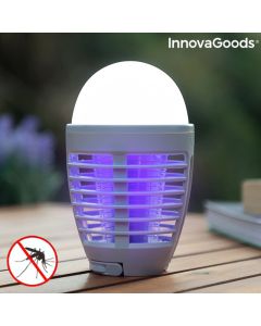 Lámpara Antimosquitos Recargable con LED 2 en 1 KL Bulb InnovaGoods 0