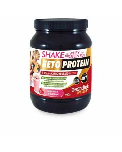 Batido Keto Protein Shake Fresa Proteína (400 g) 0