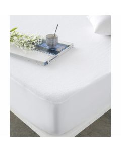 Protector de colchón Naturals Blanco Cama de 90 (90 x 190/200 cm) 0