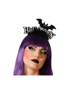 Accesorio Cabeza Con Bat Y Mensaje Halloween 0
