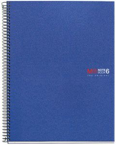 Cuaderno miquelrius notebook 6 a4 150h. cdla pp azul (2826) 0