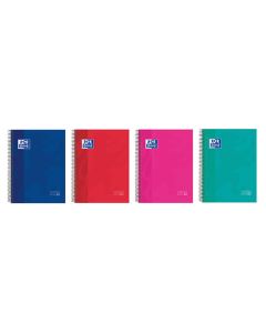 Cuaderno oxford school tapa extradura a4+ 150 hojas 90 grs. 5x5 col. surt. (400118931) 0