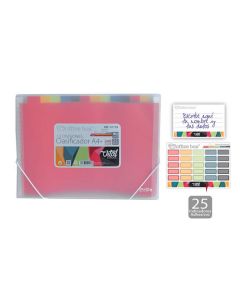 Clasificador o. box gomas 12 div. a4+ vital colors (41118) 0