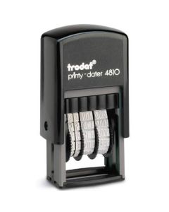 Sello trodat fechador entintaje automático 3,8 mm. (4810) 0