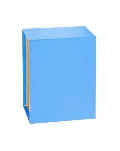 Caja  para archivador fº azul (09080) 0