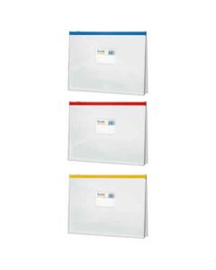 Bolsa dohe zipper a5 expandible azul (91200) 0