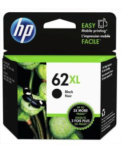 Cartucho de tinta original hp 62xl de alta capacidad negro 0
