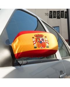 Fundas para Espejos Retrovisores Bandera de España Th3 Party (pack de 2) 0