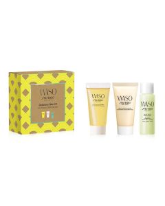 Shiseido Waso fresh aceite facial 30ml + limpiadora 30ml + exfoliante 30ml 0