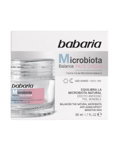 Babaria Microbiota balance crema facial uso diario piel sensible 50ml 0