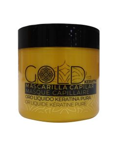Lovyc gold mascarilla capilar oro liquido keratina pura 400ml 0