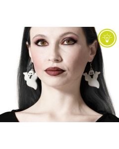 Pendientes Fantasma Luz Halloween 0