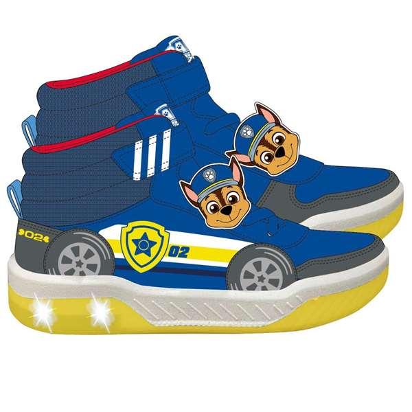 Scarpe Sportive Paw Patrol Con Luci LED – Suola Antiscivolo In PVC, Imbottite E Traspiranti, Per Bambini E Bambine, Calzatura Ufficiale Comoda E Resistente